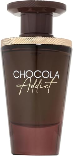 Chocola Addict Eau de Parfum - Perfume unisex, 100 ml, botella marrón