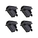 4pcs Buses de Lave-Glace de Pare-Brise Avant de Voiture Plastique 4M5117666AD BM5117666AB BM5117666AD Compatible avec Ford Focus Fiesta Mondeo C-Max Galaxy