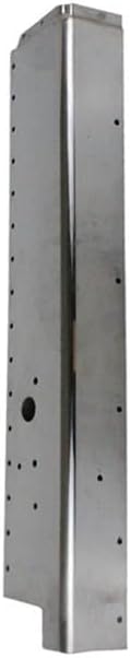 Replacement For PETERBILT 379 127 BBC YEAR 1990 POLISHED ALUMINUM GRILLE SIDE - PASSENGER SIDE by Technical Precision