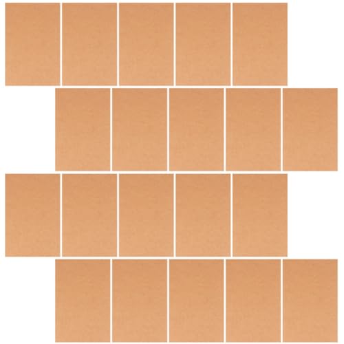 Cartes postales vierges papier kraft pour DIY cartes de vœux personnalisées et mariages