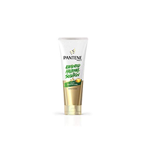 Image of Pantene Advanced Hair Fall Solution Silky Smooth Care Shampoo, 650 ml And Pantene Advanced Hair Fall Solution Silky Smooth Care Conditioner, 180 ml