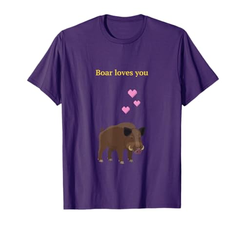 Boar loves you in Valheim T-Shirt