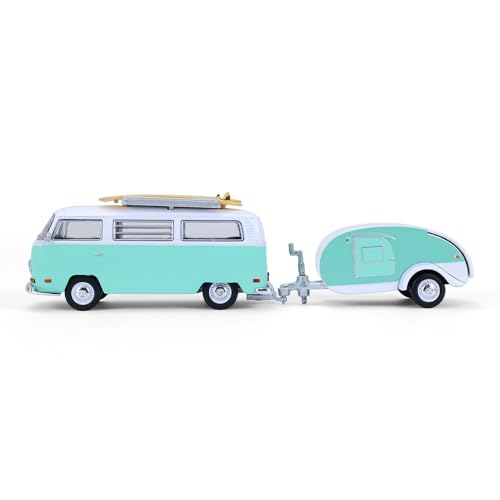 Volkswagen Type 2 Van 1971 a escala 1/64 miniatura 5