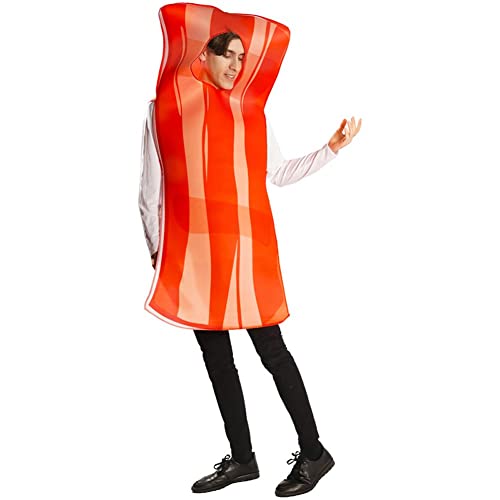 Costume per Coppie di Adulti, Costume Uova E Pancetta, Vestito Festa per Cosplay di Halloween, Abiti Divertenti per Cibo, Amante, Unisex, per Colazione, per Adulti