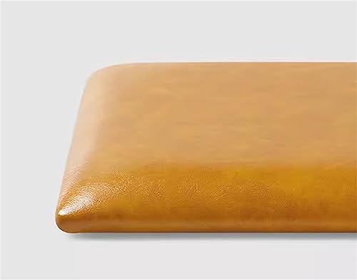 Coussin de chaise carré jaune pour dynamiser vos tabourets de bar