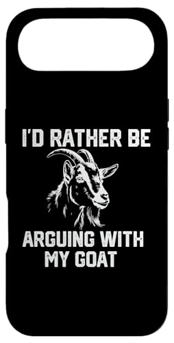 funny goat I'd Rather be arguing with my Goat �X�}�z�P�[�X iPhone Air �p