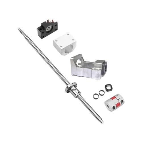 Vis à billes SFU1605 750 mm et paliers rectifiés pour cinématique CNC de haute rigidité