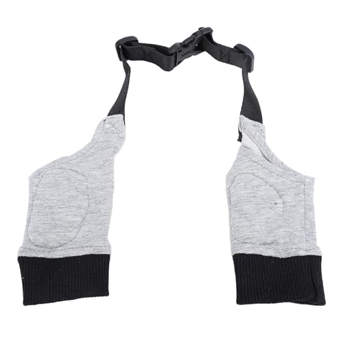 WIHFHGZ Dog Recovery Suit Front Legs, Adjustable Elbow Protector Sleeve, Breathable Fabric - Lightweight Abrasion, Prevents Licking and Biting, Comfortable Fit for Active Dogs (Size S)