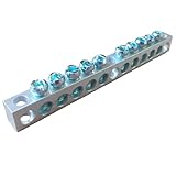 South Bend Components 10 Terminal Ground Bar MAX 4 AWG (1-Pack)