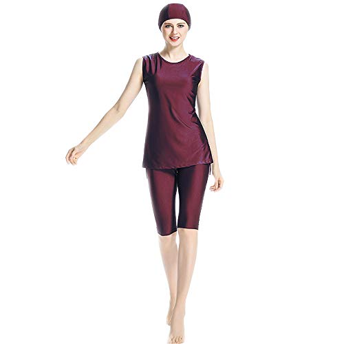 Maillots de bain islamiques haut de gamme | Coupe modeste sans manches