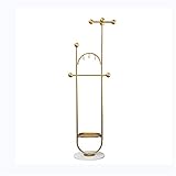 KHAMEO Garderobenständer Aus Metall, Kreativität, Kleiderständer Aus Metall, Schwere Hutgarderobe, Design-Kleiderbügel Im Nordischen Stil, 185 X 35 cm/B/185 * 35Cm