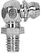 Imperial 72122 Standard Long Grease Fitting 1/4-28, 90? (Pack of 50)