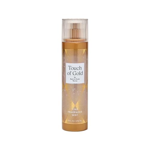 Bath and Body Works Touch of Gold Fine Body Fragrance Mist 8 Fluid Ounce (Touch of Gold)