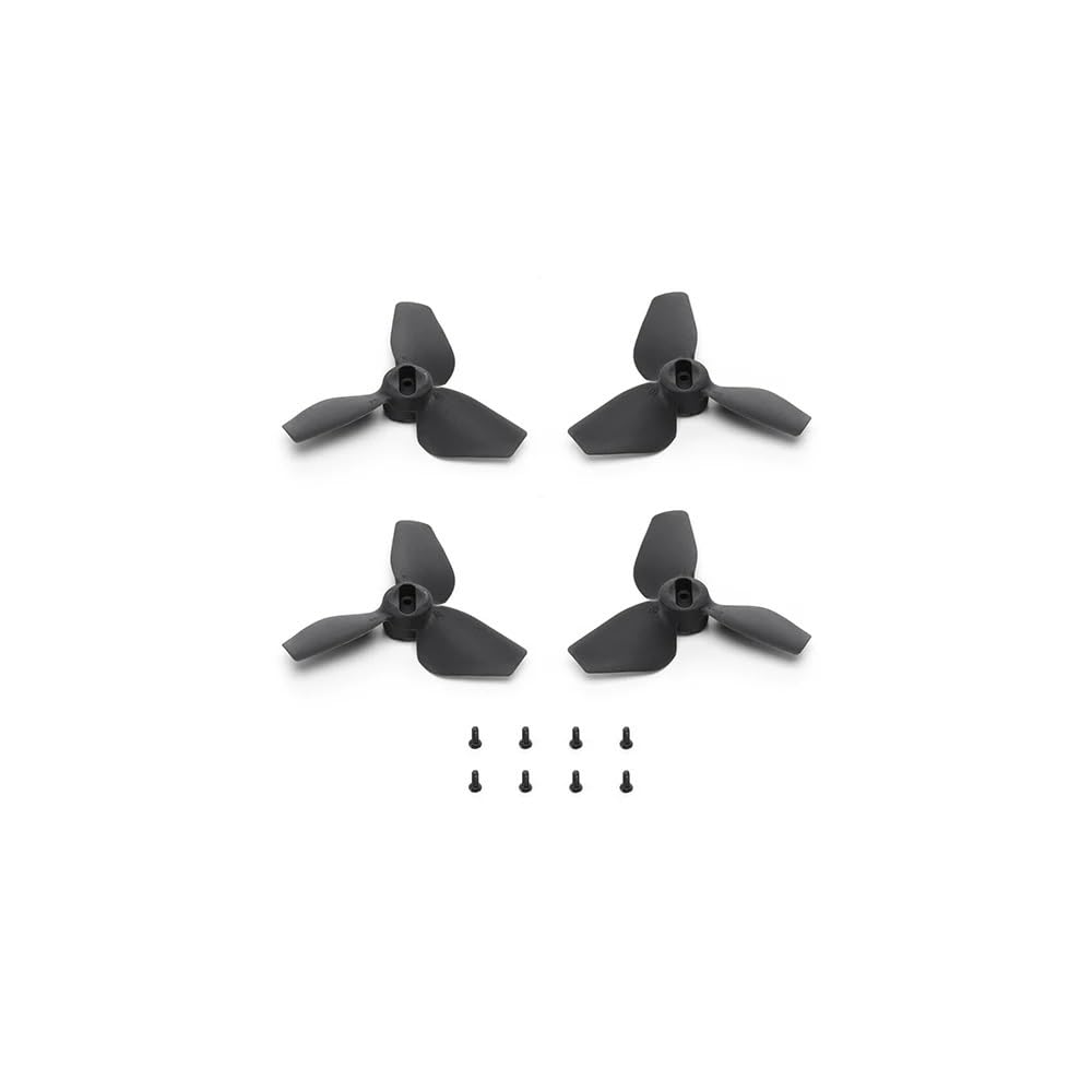 hélice Hélice con tornillos Ala de hoja rápida Compatible con repuestos de reparación de drones Reemplazar pieza(2 set)