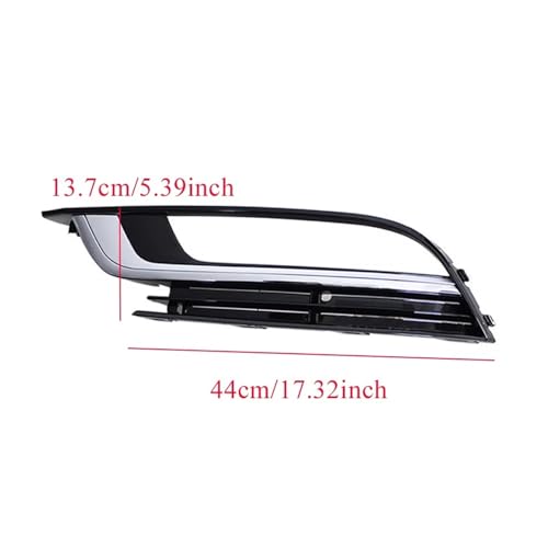 Gril antibrouillard chrome VW Passat CC 2013-2017 pare-chocs
