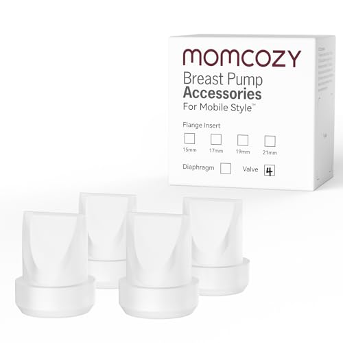 Image of Momcozy Mobile Style | M6 Valves, Original Mobile Style| M6 Breast Pump Replacement Accessories, 4PCS