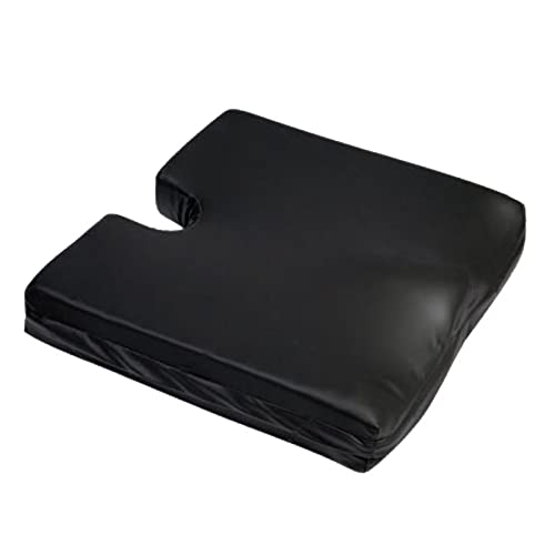 Cojin Antiescaras Coxis Silla de Ruedas | Cojin Antiescaras Coxis de Espuma Viscoelástica Alta Densidad | Cojin Inyectado Viscoelastico Anatomico para Coxis 80 Kg/m3 | Marca