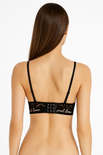 Image of Viola's Secret 6 Pack of Color Print T-Shirt Bras B Cup C Cup and D Cup