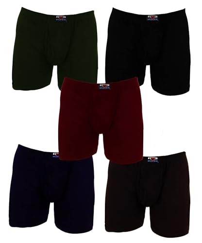 Image of HAP Men Inner Elastic Drawer Trunk /Underwear /Pack of Five