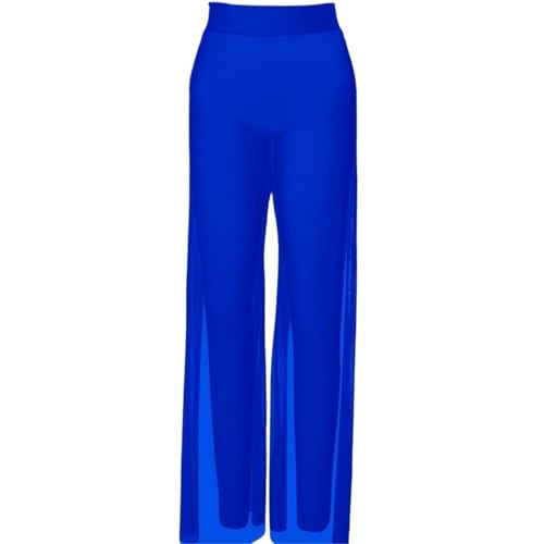 Pantalon gaze danse classique bleu pour vos entraînements et spectacles