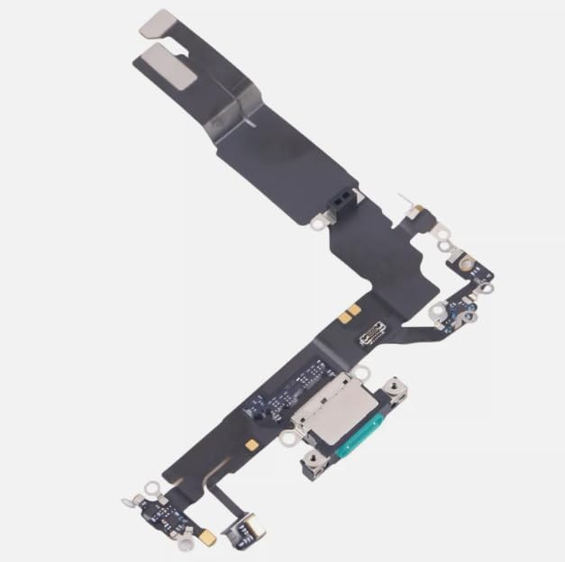 Replacement Flex Cable Charge Port for iPhone 16 6.1 inch Teal Ultramarine