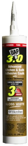 DAP 00790 9 oz White DAP 3.0 Kitchen, Bath & Plumbing HP Sealant