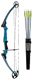 Genesis Original Bow Archery Kit, Left Hand, Teal