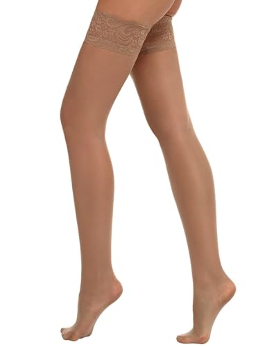 Image of Lidogirl Lace Top Thigh High Stockings
