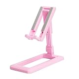 1PC Adjustable Foldable Phone Stand – Multi – Angle Desktop Holder（Pink）