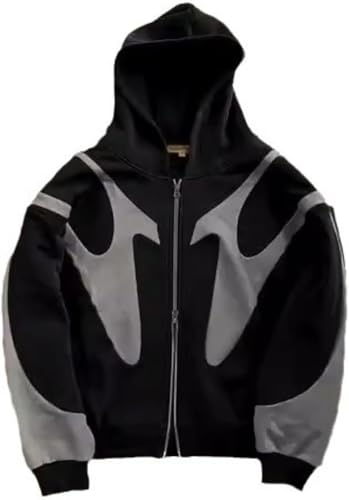 Sweat à capuche en coton premium veste de style Harajuku finitions soignées