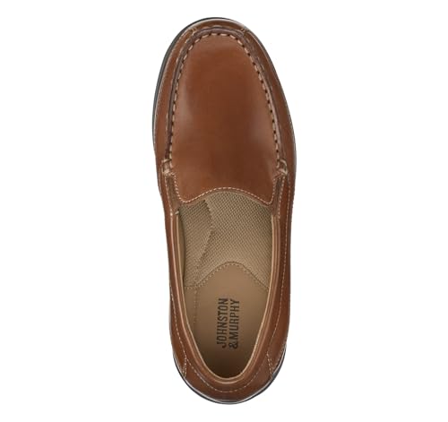 Image of Johnston & Murphy Big Kid Locklin Venetian Boys Dress Casual Loafer
