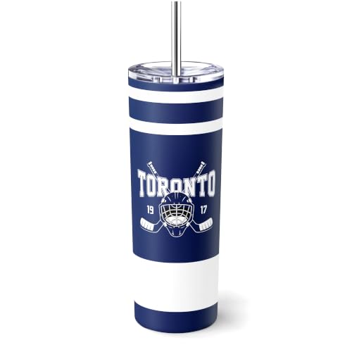 Image of ANTKING Toronto Tumbler 20oz Travel Mug Custom Name Number Gifts | Stainless Steel Insulated Coffee Cup for Men Women