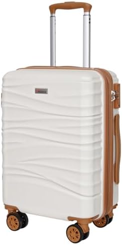 Romswi Expandable 22x14x9 Airline Approved,21" Carry On Luggage,H...