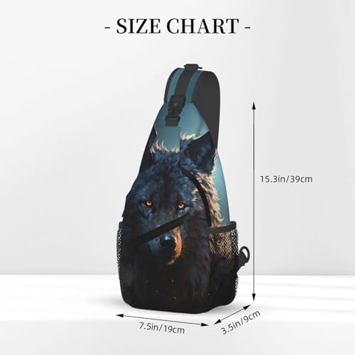 Mochila bandolera pequeña para senderismo unisex miniatura 3