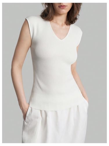 Floerns Women's Summer Dolman Sleeve Knit Sweater V Neck Lightweight Pullover Tops3