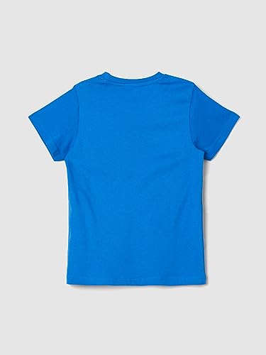 Image of Max Boy's Typographic Printed Knit Regular Fit T-Shirt