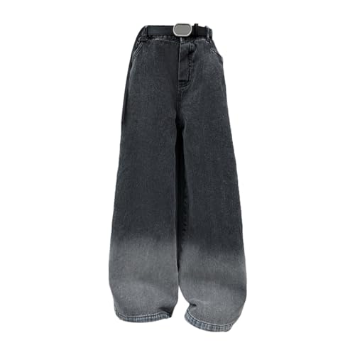 Betadog Baggy Wide Leg Jeans for Kids Straight Leg Denim Pants Teen Girls Vintage Casual Loose Jeans2
