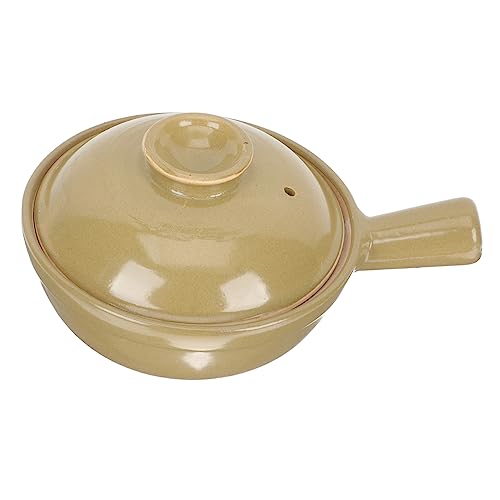 Holibanna Pentola Di Terracotta Cinese Casseruola Per Uso Domestico Resistente Per Cucinare Pollo Brasato Spaghetti Di Riso Stufati Piccanti Riso Per Zuppe Manici Ergonomici Superficie