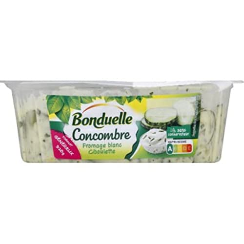 Bonduelle Concombres au fromage blanc et ciboulette - La barquette de 320g