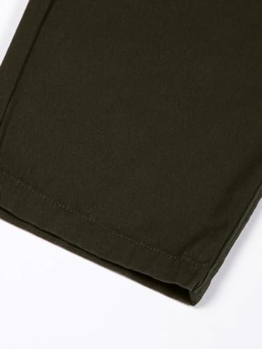 Image of Thomas Scott Men's | Solid | Light Weight | Breathable Fabric | 4 Pocket | Mid Rise | Relaxed Fit | 100% Cotton | Button Waist | Chino Trouser | Pants