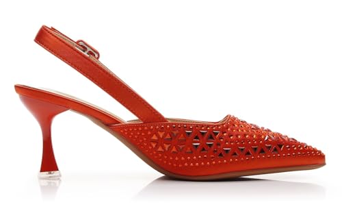 VenusCelia Women's Fabulous Lady Slingback Pump Shoe3