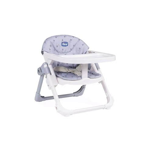 Chicco Chairy Siège rehausseur pour enfant Lapin | Convient pour 6 à 3 ans (15 kg), pliable, siège de voyage avec plateau