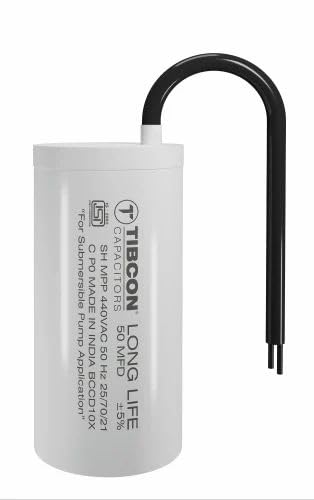 Tibcon Capacitors 50Mfd For Motor Run 440vac Condancer (Colour White, Pack Of 1 pic)-image-7