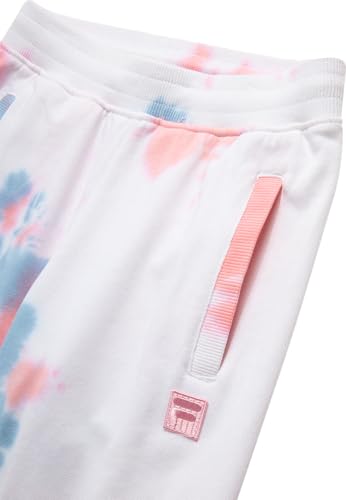 Fila Girls Sweatpants - Soft Cotton Blended Sweatpants for Girls with Drawstring Waist and Pockets - Fashion Kids Joggers3