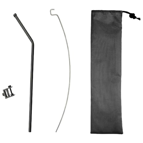 Cintre portable lanterne plage et jardin pour illuminer vos soirées de camping