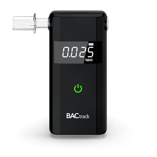 BACtrack Scout Breathalyzer | Professional-Grade Accuracy | Portable Breath Alcohol Tester for Personal & Professional Use, Black, 8.0 Ounce