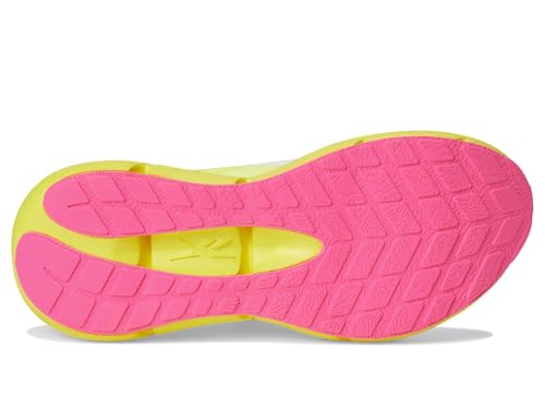 Reebok Women's Zignition Sneaker, Electric Yellow/Atomic Pink/Chalk, 7.5