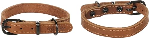 Halsband Montana Leder Cognac XS 19,5-25,5CM 12MM