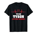 Team TYSON shirt name family gift