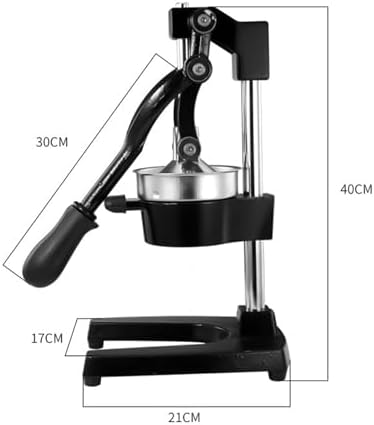 Miniatura 2 de Heavy-Duty Citrus Juicer - Cast Iron & Stainless Steel Manual Press for Commercial Kitchens, Professional Grade, Durable, Effortless Juice